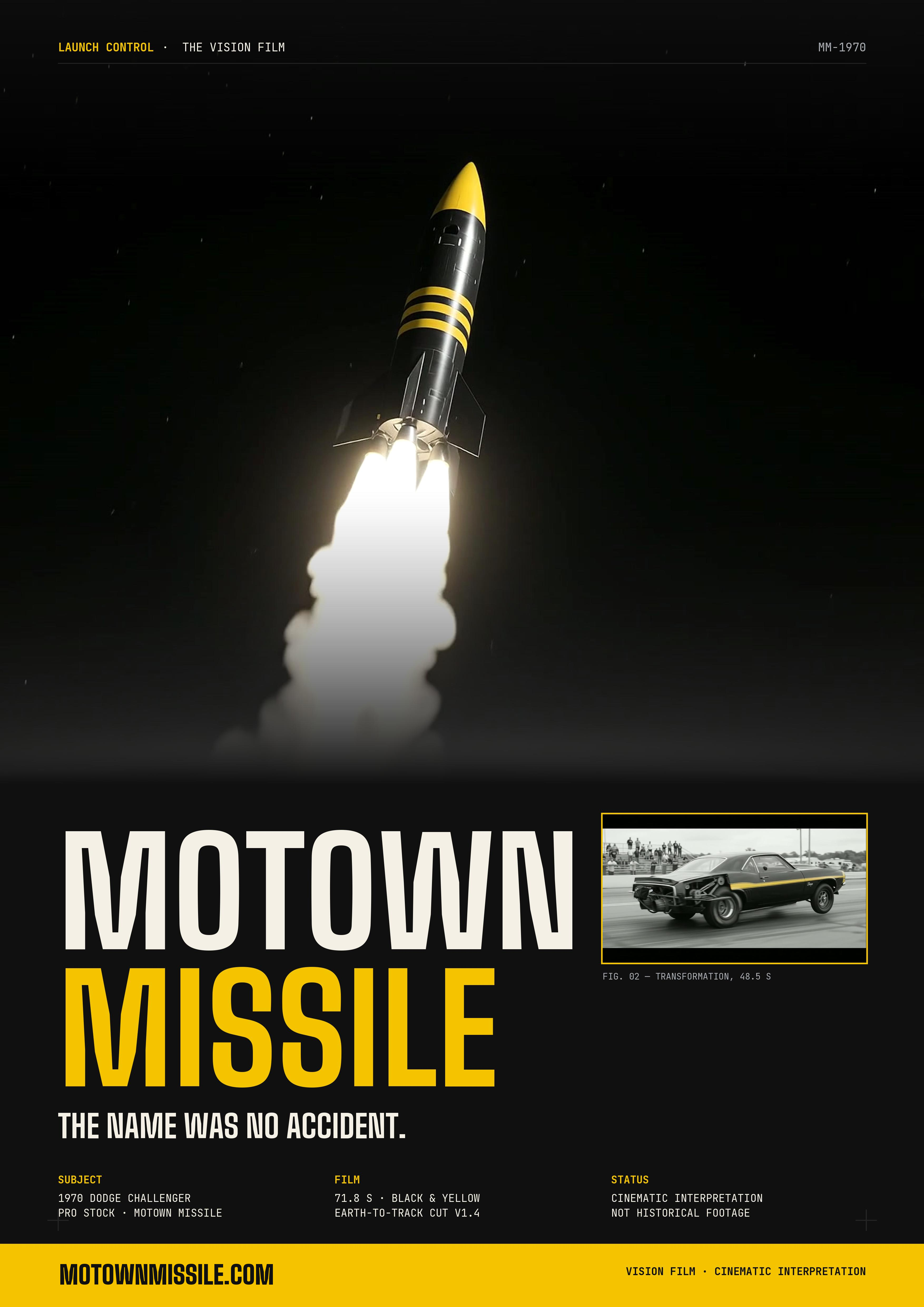 Launch Control · Vision Film Poster