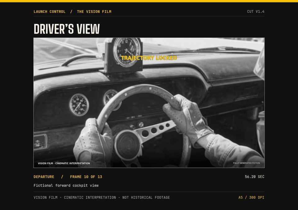 Driver’s view